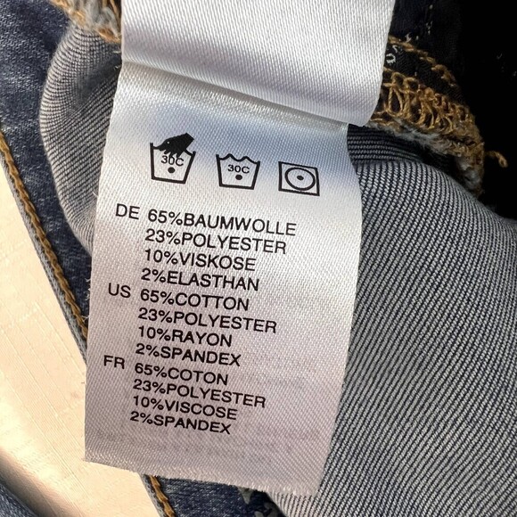 Articles of Society Carly Skinny‎ Crop Med Wash Jean Women's Size 25 - Picture 9 of 11